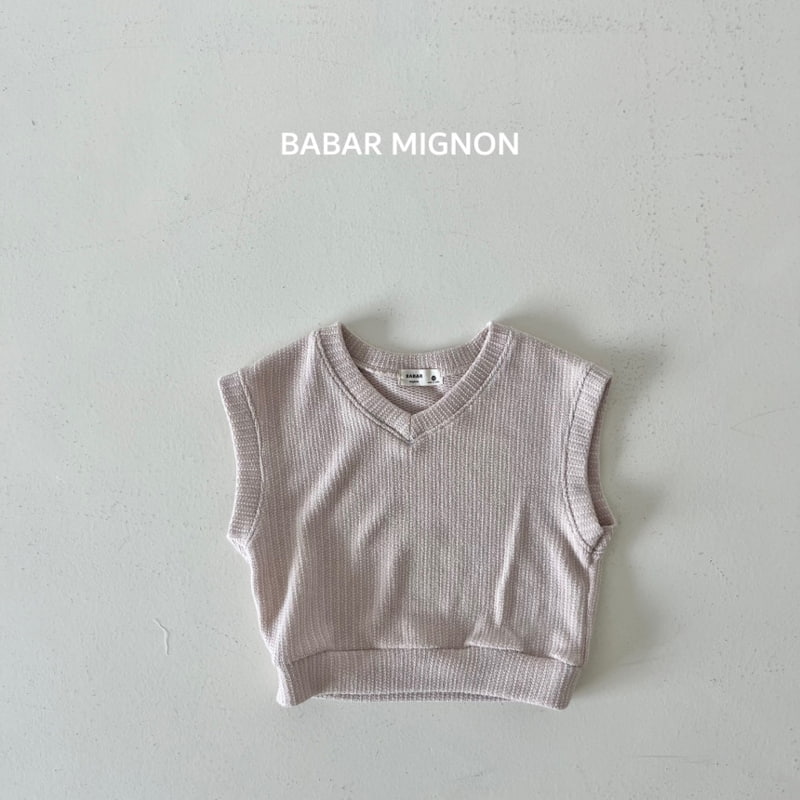 Babar Mignon - Korean Children Fashion - #discoveringself - Kuanku Vest - 3