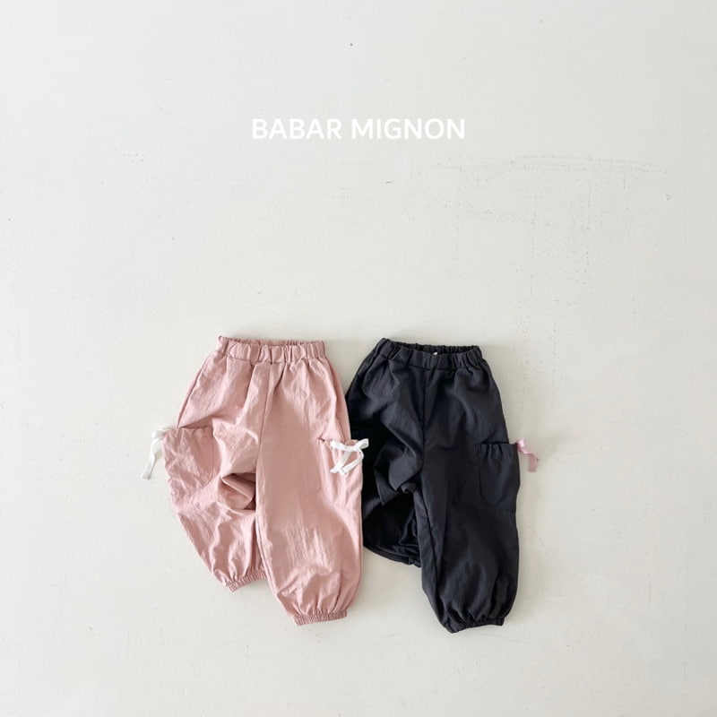 Babar Mignon - Korean Children Fashion - #littlefashionista - Strap Point Jogger Pants - 7