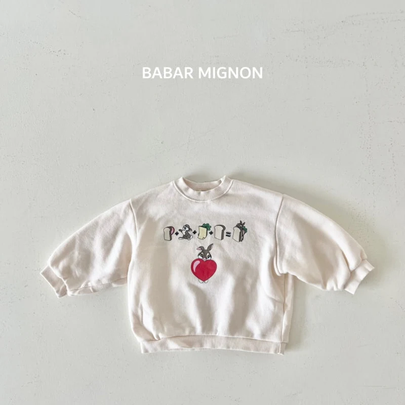 Babar Mignon - Korean Children Fashion - #Kfashion4kids - Toast Rabbit Sweatshirts - 4