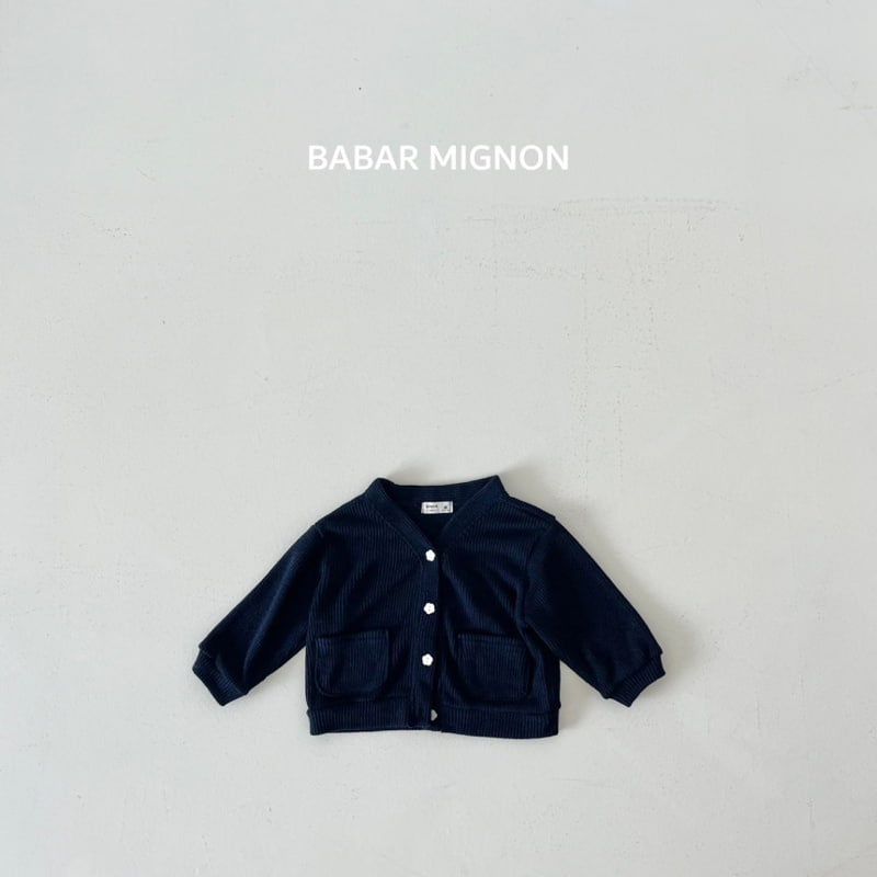 Babar Mignon - Korean Children Fashion - #littlefashionista - Point Cardigan - 9