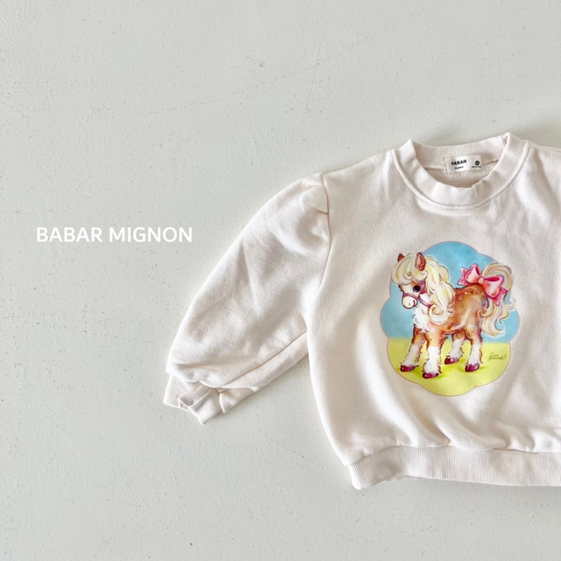 Babar Mignon - Korean Children Fashion - #magicofchildhood - Unicorn Sweatshirts - 3