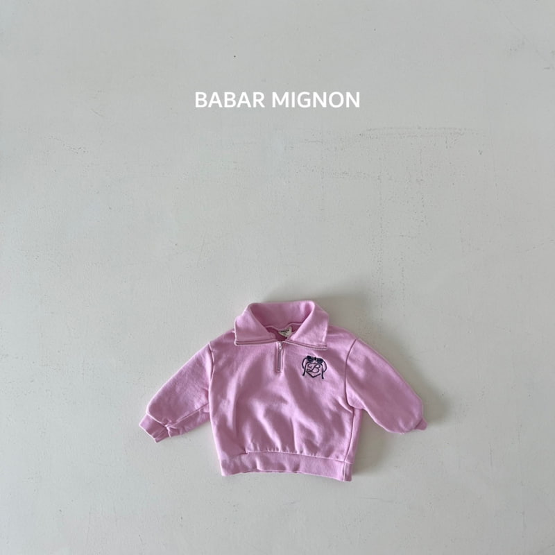 Babar Mignon - Korean Children Fashion - #magicofchildhood - Logo Heart Zip-up - 8