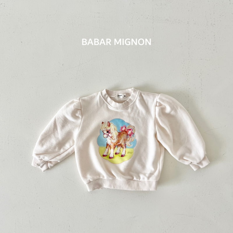 Babar Mignon - Korean Children Fashion - #magicofchildhood - Unicorn Sweatshirts - 4