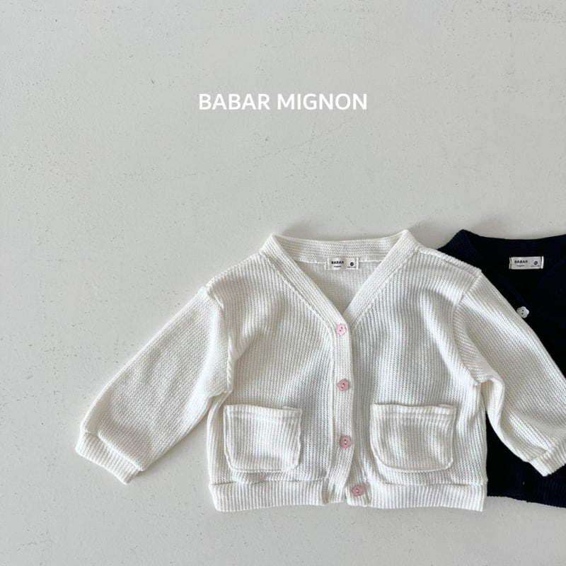 Babar Mignon - Korean Children Fashion - #minifashionista - Point Cardigan - 11