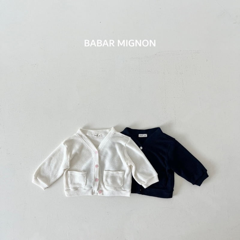 Babar Mignon - Korean Children Fashion - #prettylittlegirls - Point Cardigan - 12