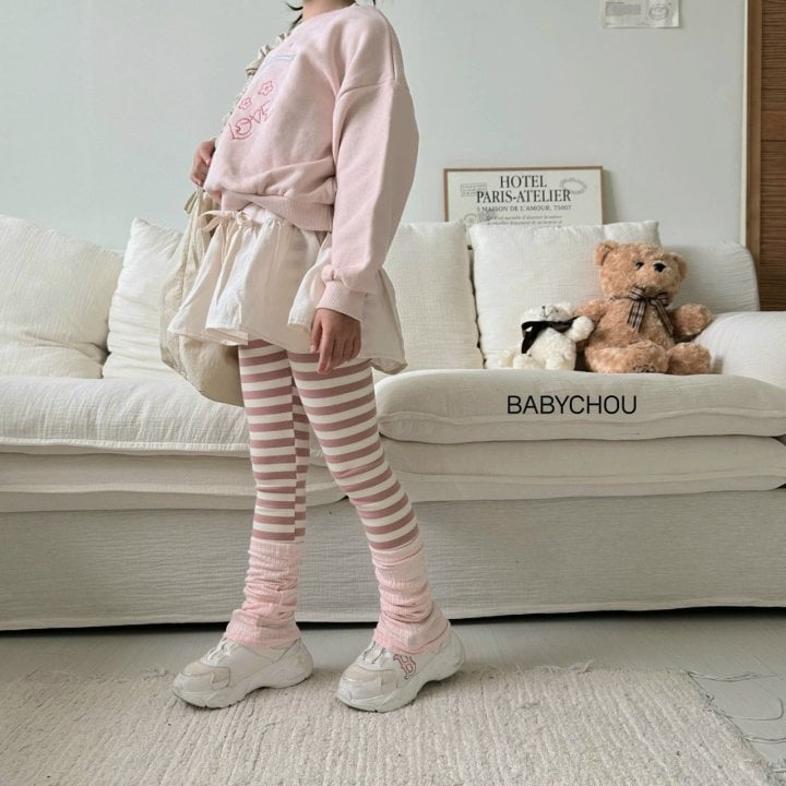 Babychou - Korean Children Fashion - #Kfashion4kids - Pipi Leggings - 6