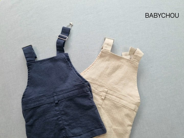 Babychou - Korean Children Fashion - #childofig - Y Overalls One-piece - 3