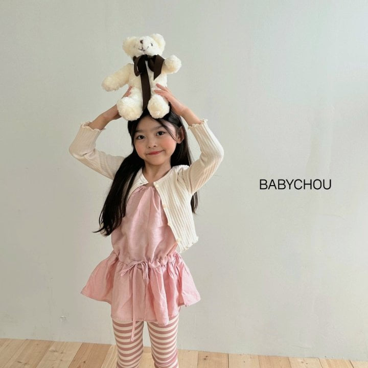 Babychou - Korean Children Fashion - #childofig - Swing One-piece - 12