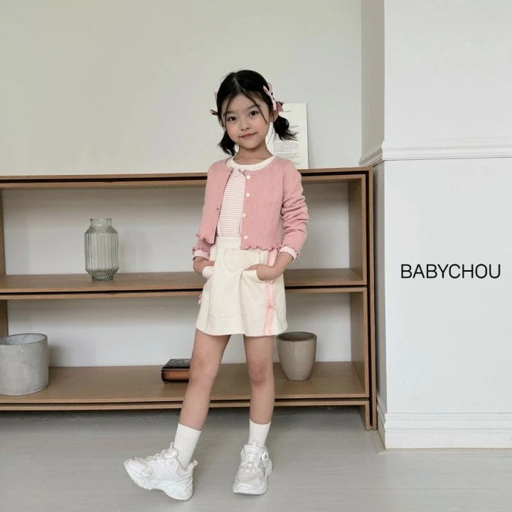 Babychou - Korean Children Fashion - #childofig - AU Rib Cardigan - 9