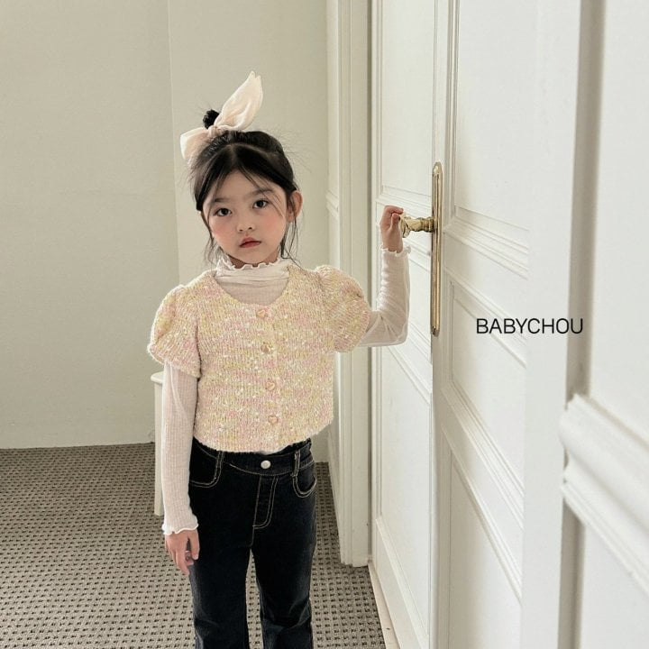 Babychou - Korean Children Fashion - #childofig - Slim Turtleneck Tee - 6