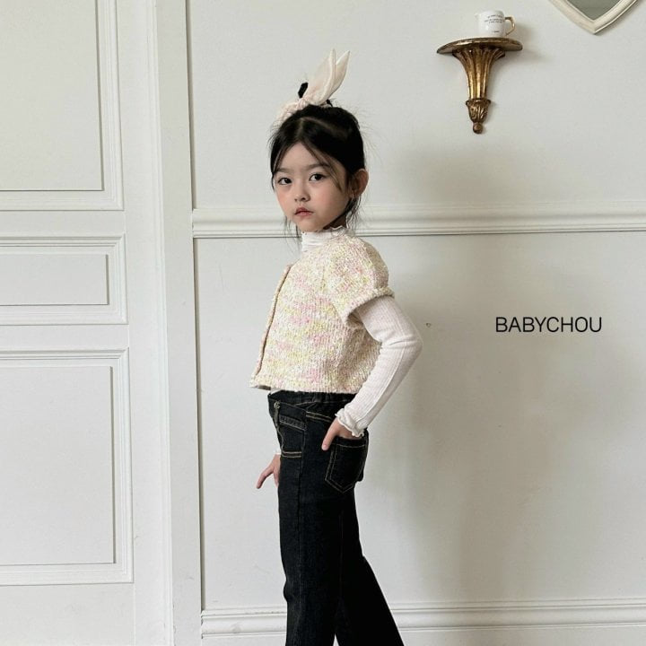 Babychou - Korean Children Fashion - #childofig - Slim Turtleneck Tee - 7