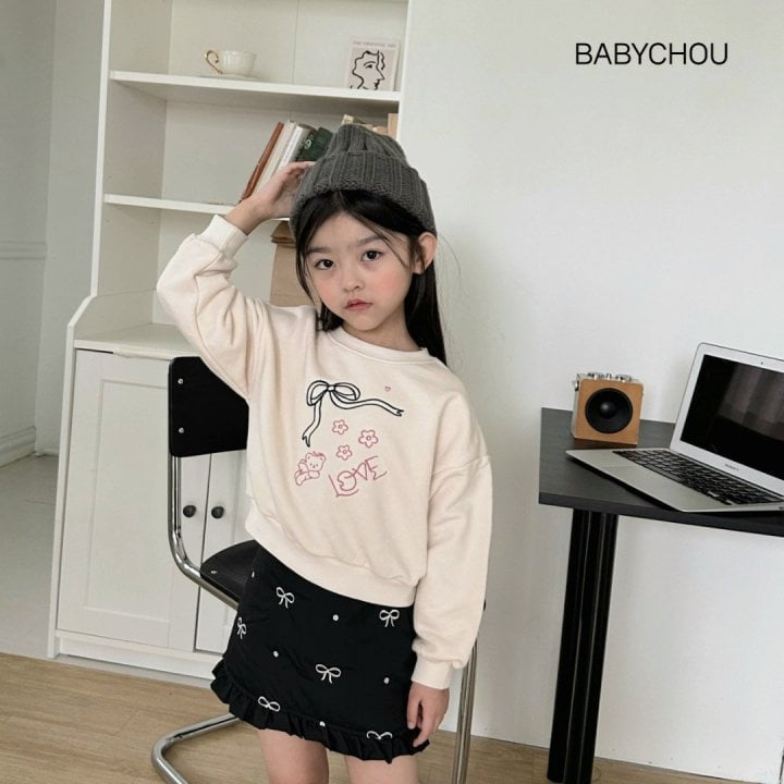 Babychou - Korean Children Fashion - #childofig - Play Bear Sweatshirts - 10