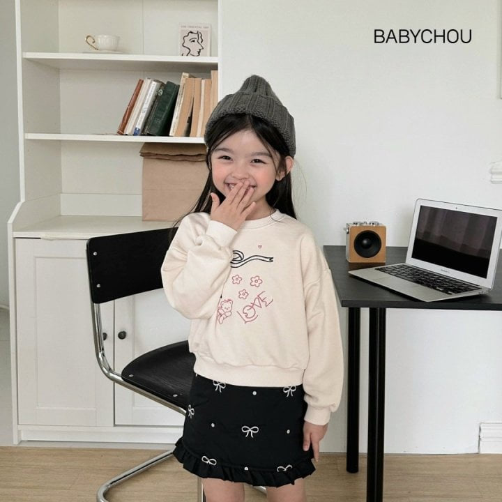 Babychou - Korean Children Fashion - #childofig - Play Bear Sweatshirts - 11