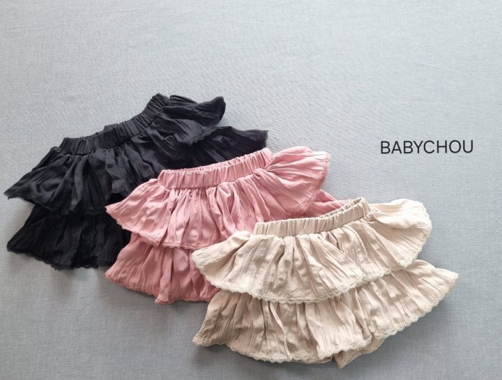 Babychou - Korean Children Fashion - #designkidswear - Charlotte Cancan Skirt - 2