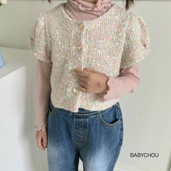 Babychou - Korean Children Fashion - #fashionkids - Slim Turtleneck Tee - 11