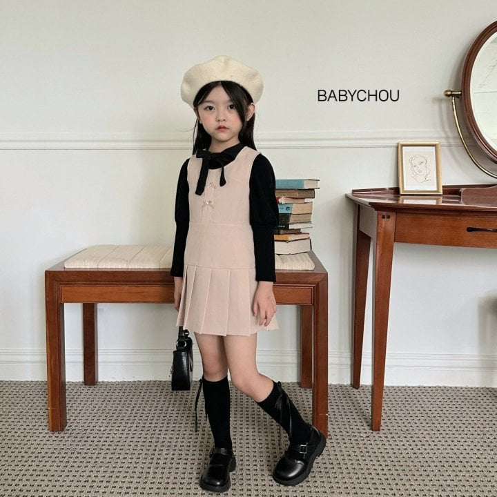 Babychou - Korean Children Fashion - #fashionkids - Amy Dress - 5