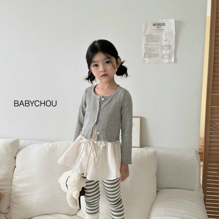 Babychou - Korean Children Fashion - #kidsshorts - Swing One-piece - 4