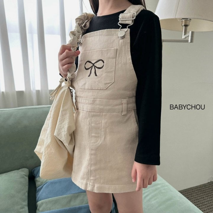 Babychou - Korean Children Fashion - #littlefashionista - Y Overalls One-piece - 12