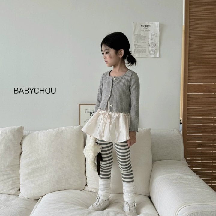 Babychou - Korean Children Fashion - #littlefashionista - Swing One-piece - 7