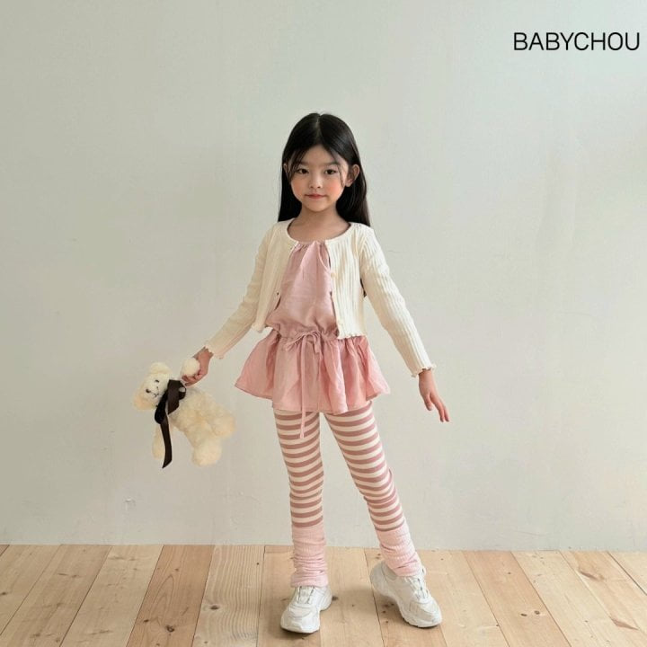 Babychou - Korean Children Fashion - #littlefashionista - Pipi Leggings - 7