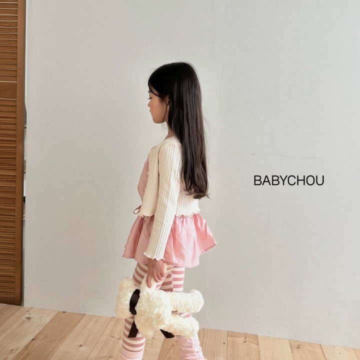 Babychou - Korean Children Fashion - #magicofchildhood - Swing One-piece - 8