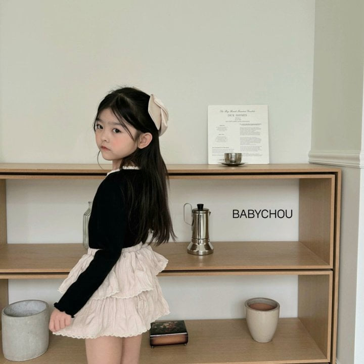 Babychou - Korean Children Fashion - #minifashionista - Charlotte Cancan Skirt - 11