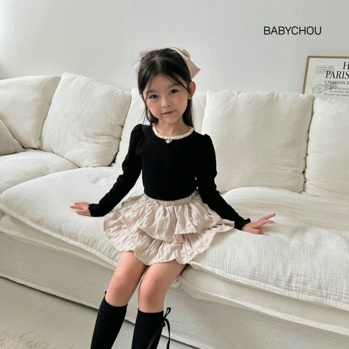 Babychou - Korean Children Fashion - #prettylittlegirls - Charlotte Cancan Skirt - 12