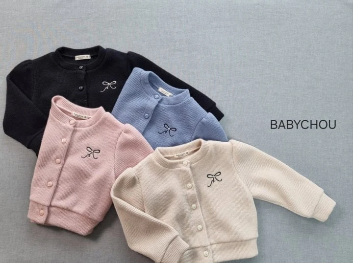 Babychou - Korean Children Fashion - #todddlerfashion - Estee Cardigan