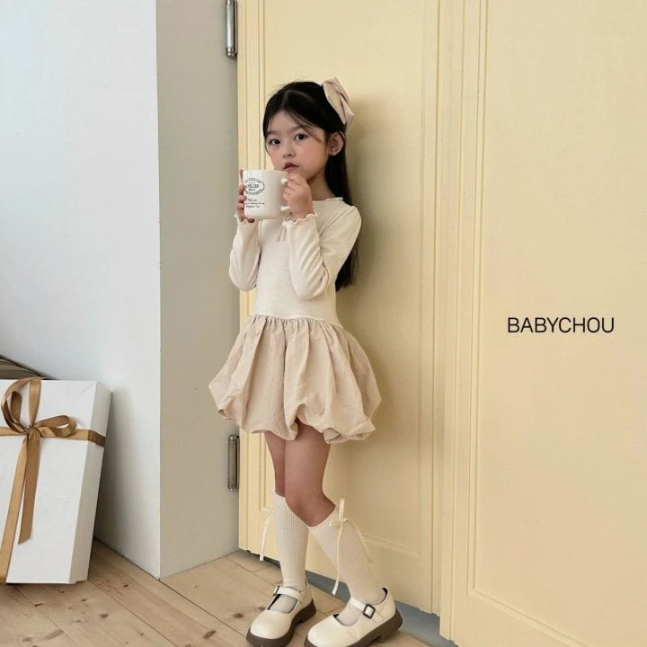 Babychou - Korean Children Fashion - #toddlerclothing - Chou Pumpkin Dress - 3