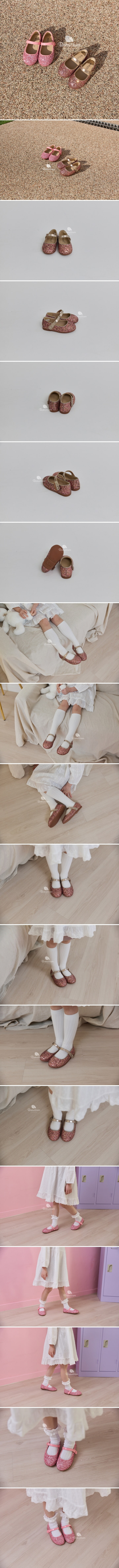 Babyzzam - Korean Children Fashion - #stylishchildhood - Shin Button Flat