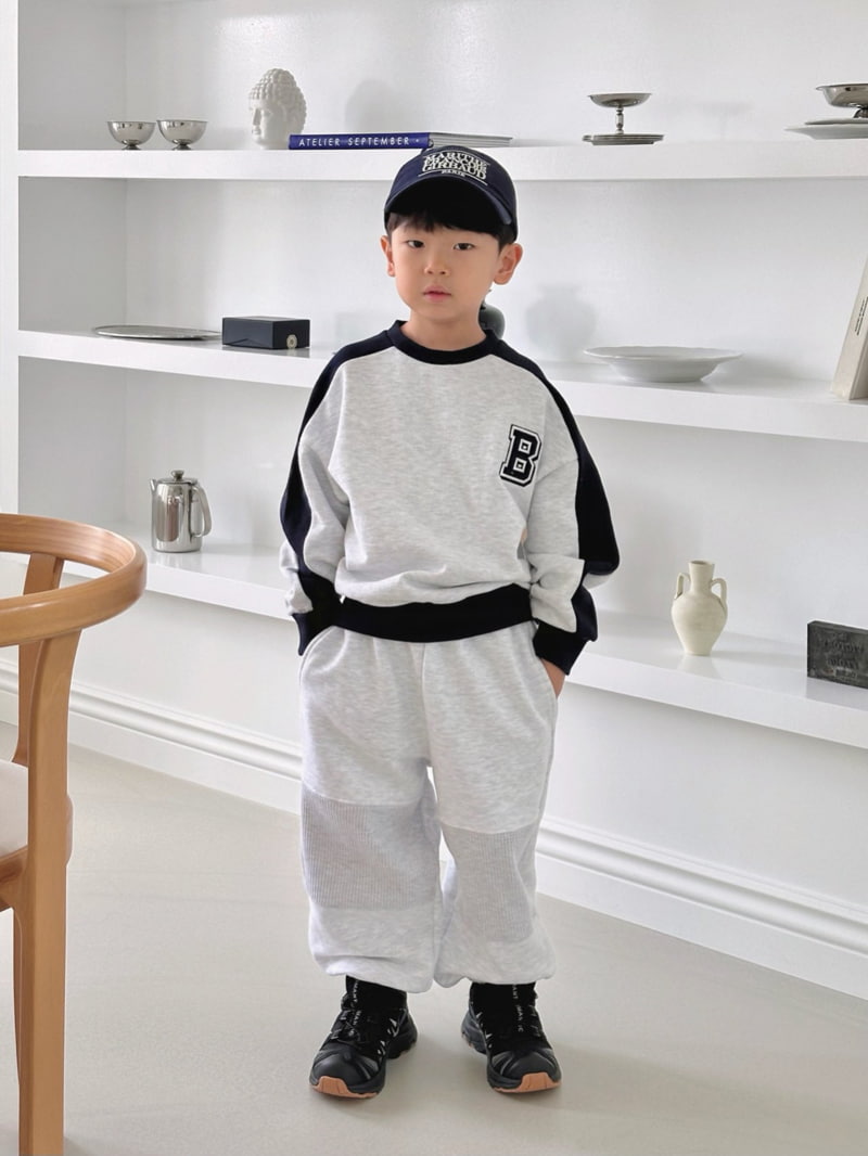 Bailey - Korean Children Fashion - #childofig - B Colored Sweatshirts - 3