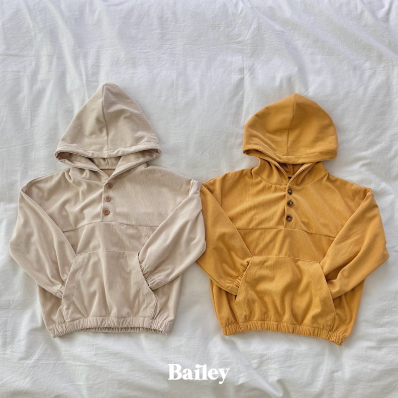 Bailey - Korean Children Fashion - #childofig - Corduroy Anorak Sweatshirts