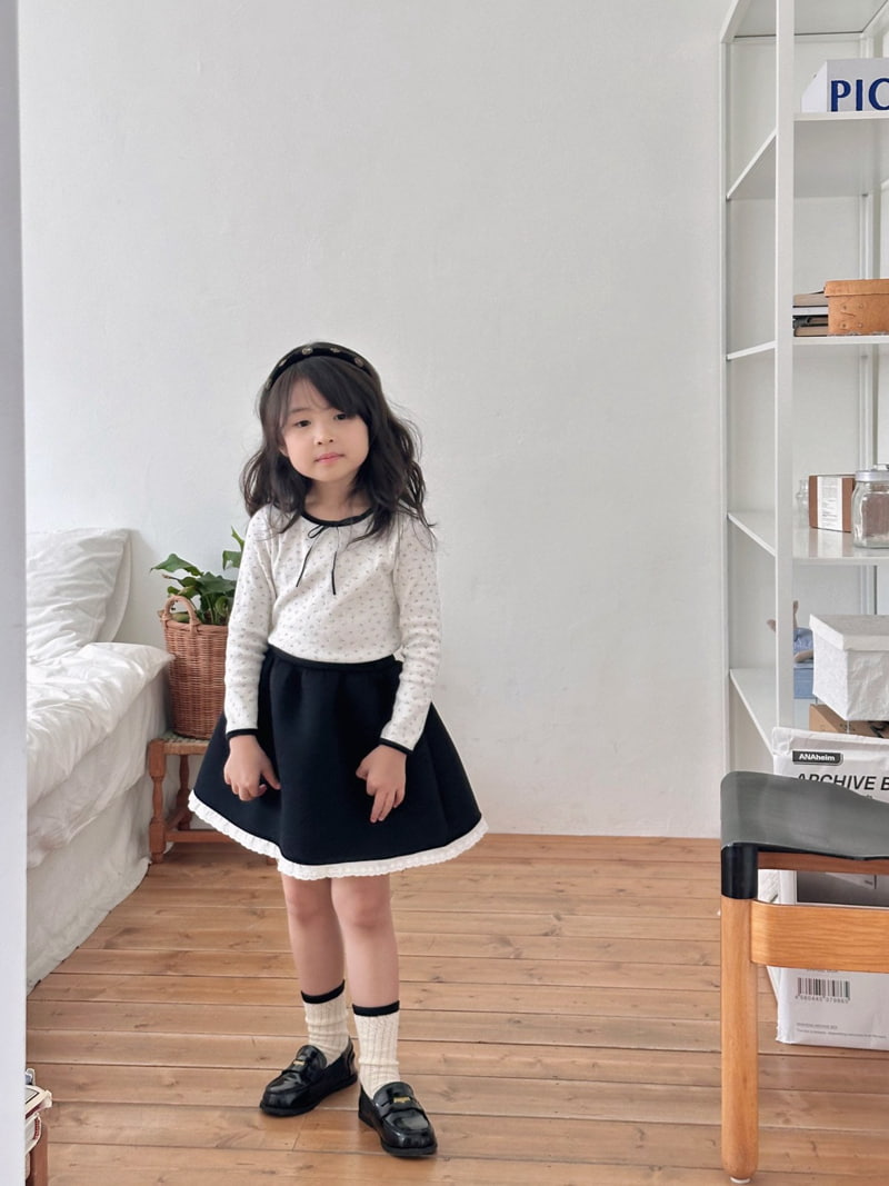 Bailey - Korean Children Fashion - #childofig - Autumn Bloosum Tee - 9