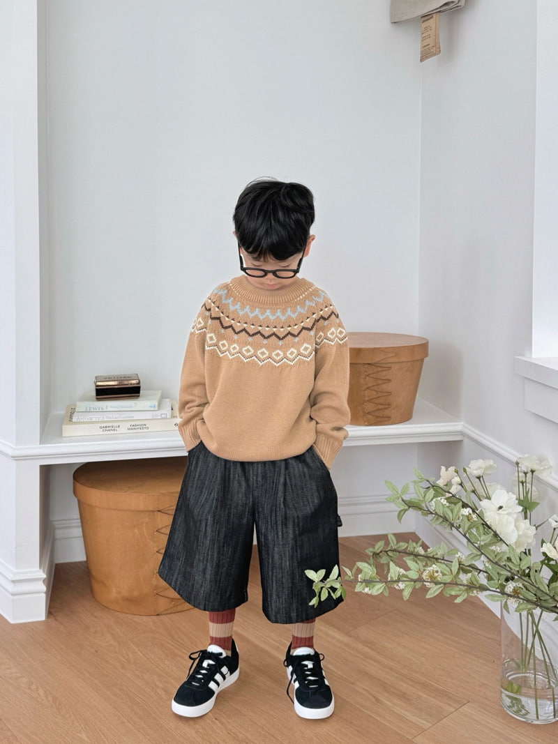 Bailey - Korean Children Fashion - #designkidswear - Nordic Automn Knit Pullover - 9