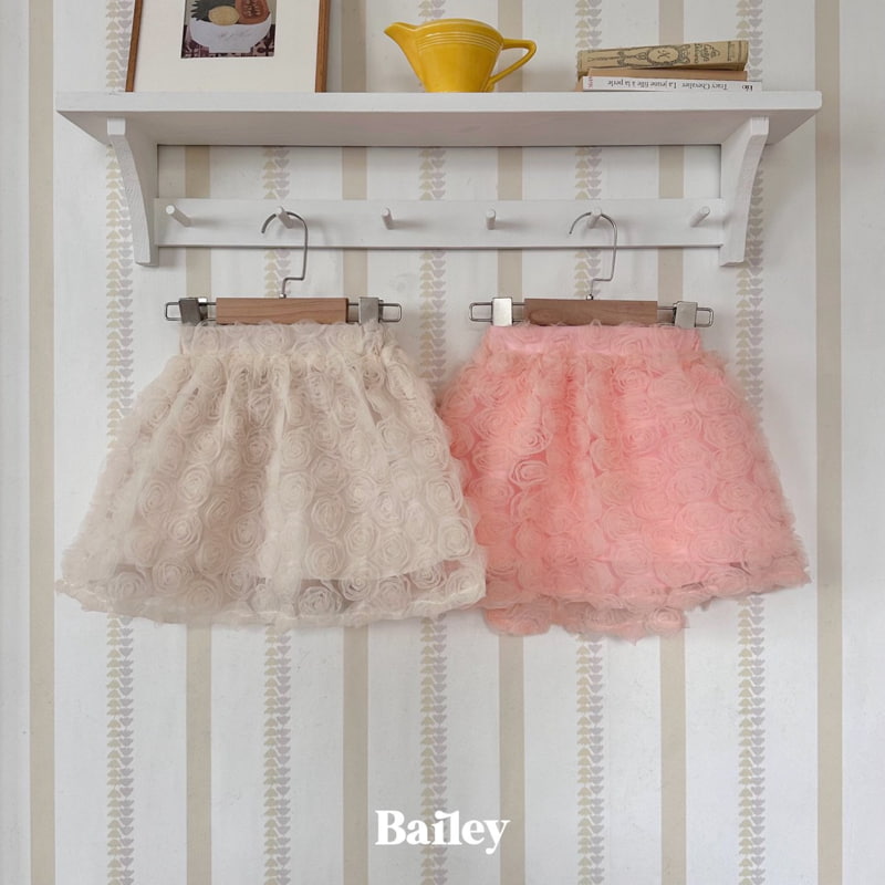 Bailey - Korean Children Fashion - #fashionkids - Flower Cha Skirt