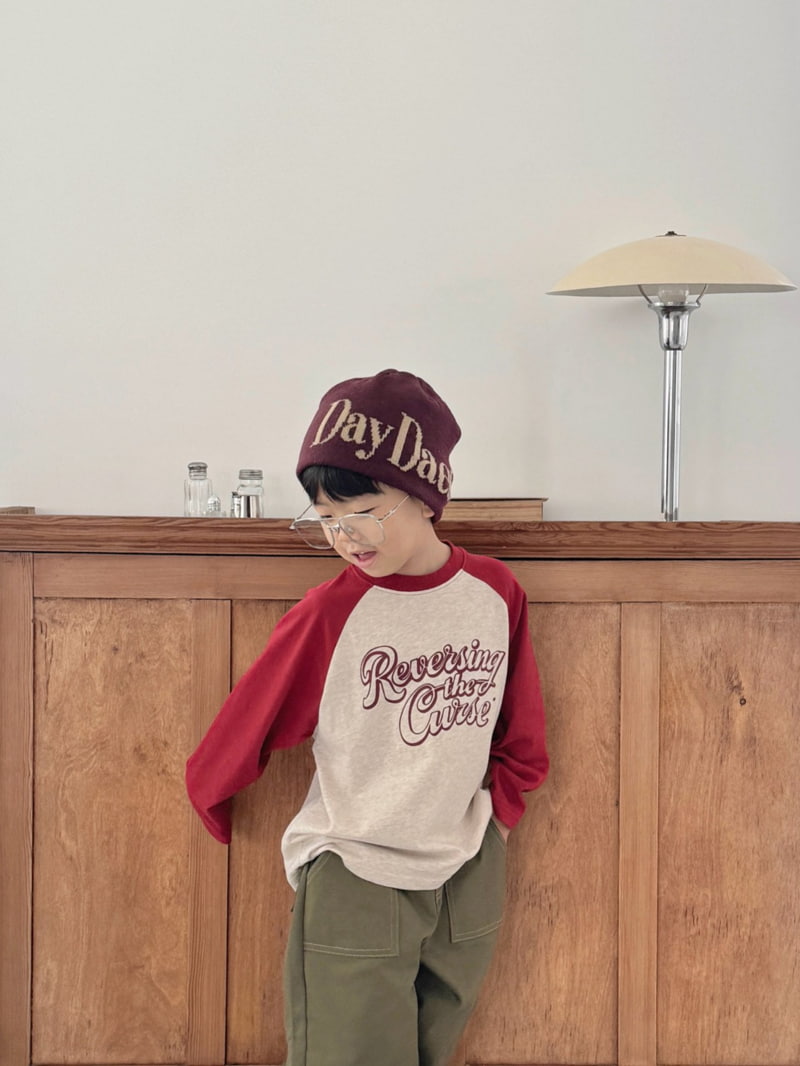 Bailey - Korean Children Fashion - #fashionkids - Raglan Colored Tee - 4