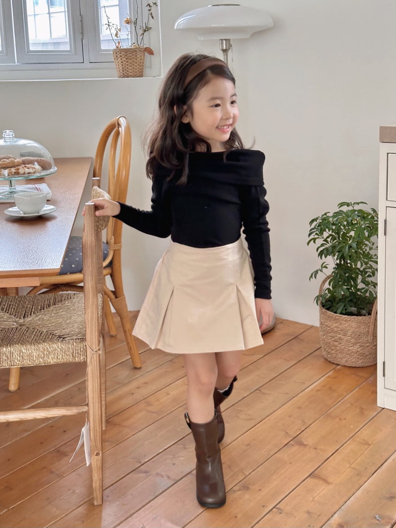 Bailey - Korean Children Fashion - #kidsshorts - Pleats Pants Skirt - 2