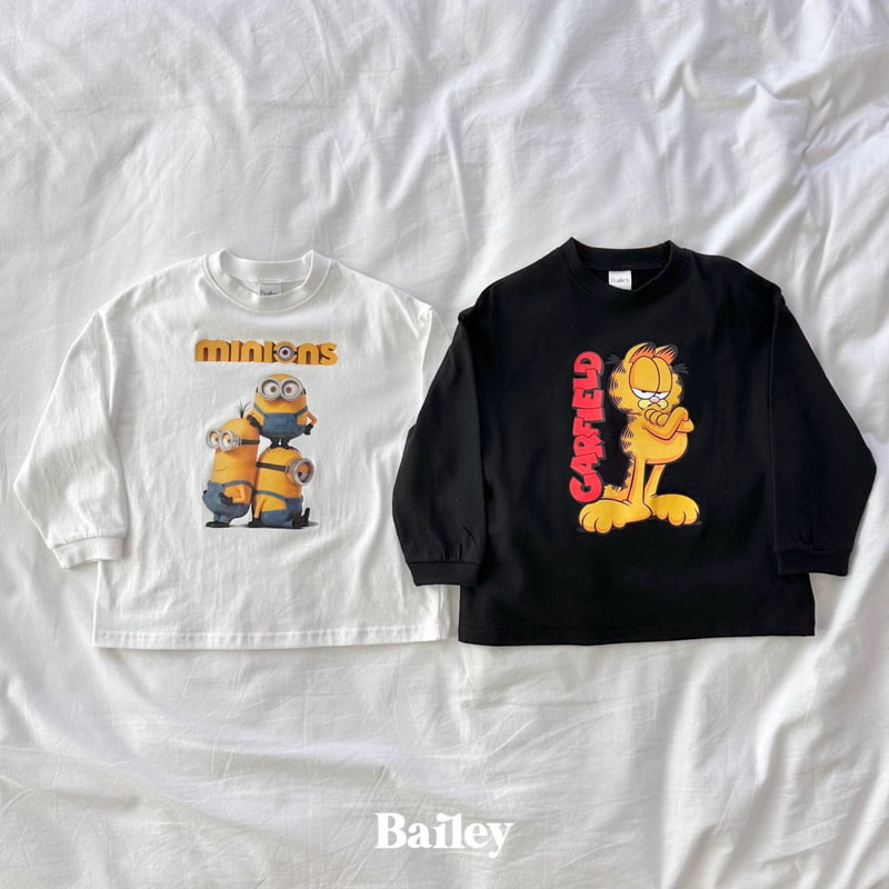 Bailey - Korean Children Fashion - #littlefashionista - Autumn Cartoon Tee