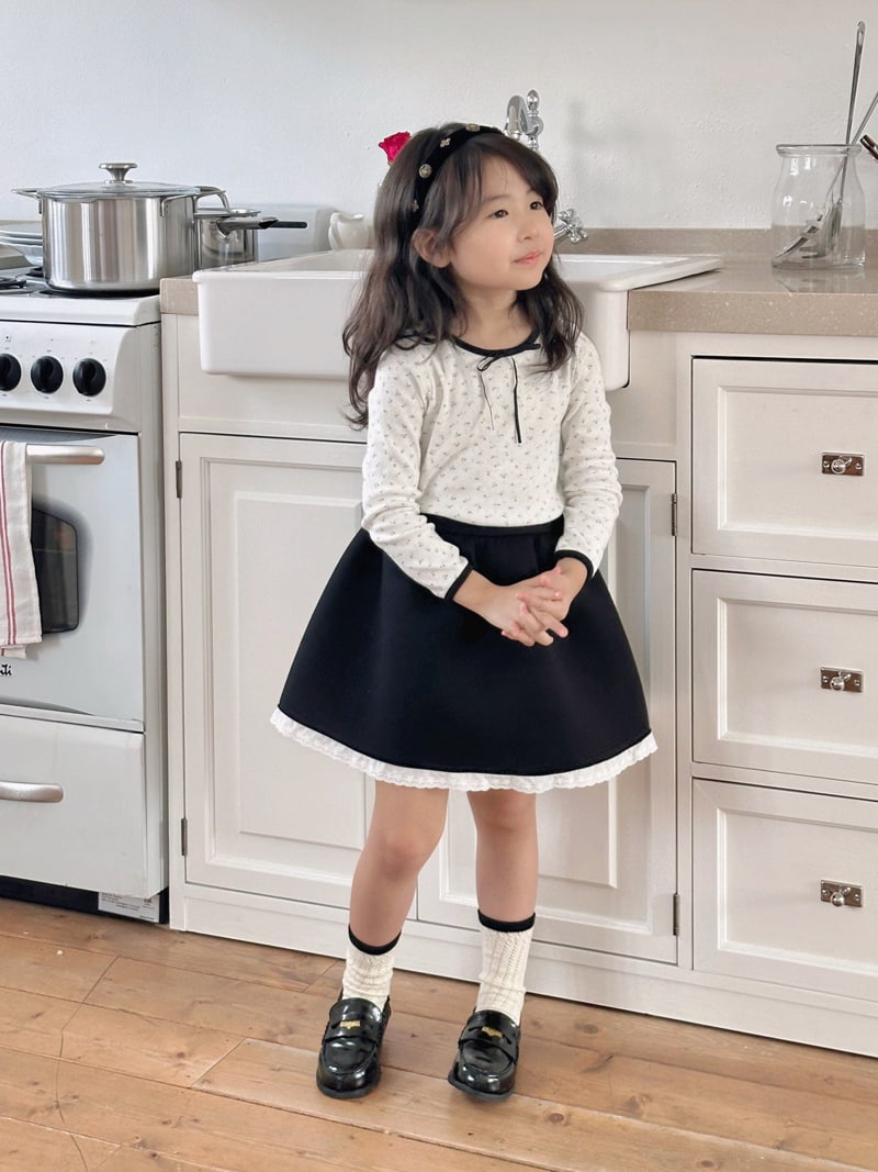 Bailey - Korean Children Fashion - #magicofchildhood - Leo Lace Skirt - 5