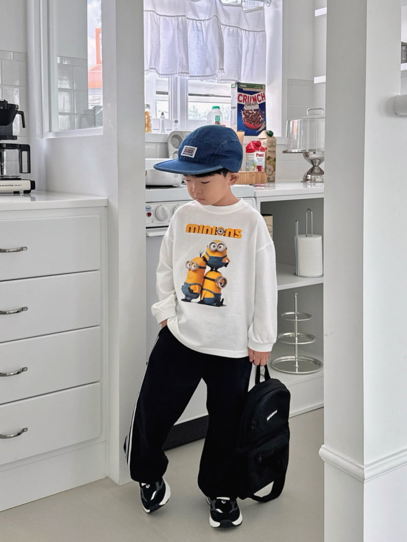 Bailey - Korean Children Fashion - #minifashionista - Autumn Cartoon Tee - 3