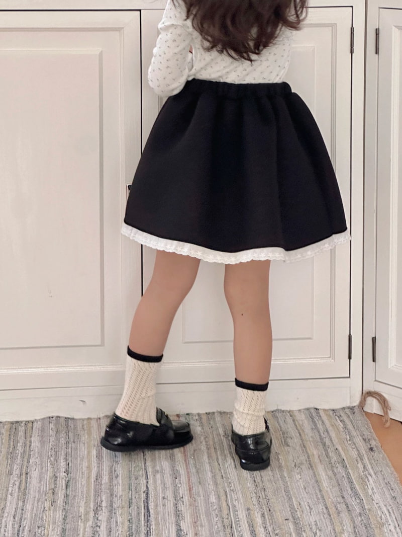 Bailey - Korean Children Fashion - #prettylittlegirls - Leo Lace Skirt - 7