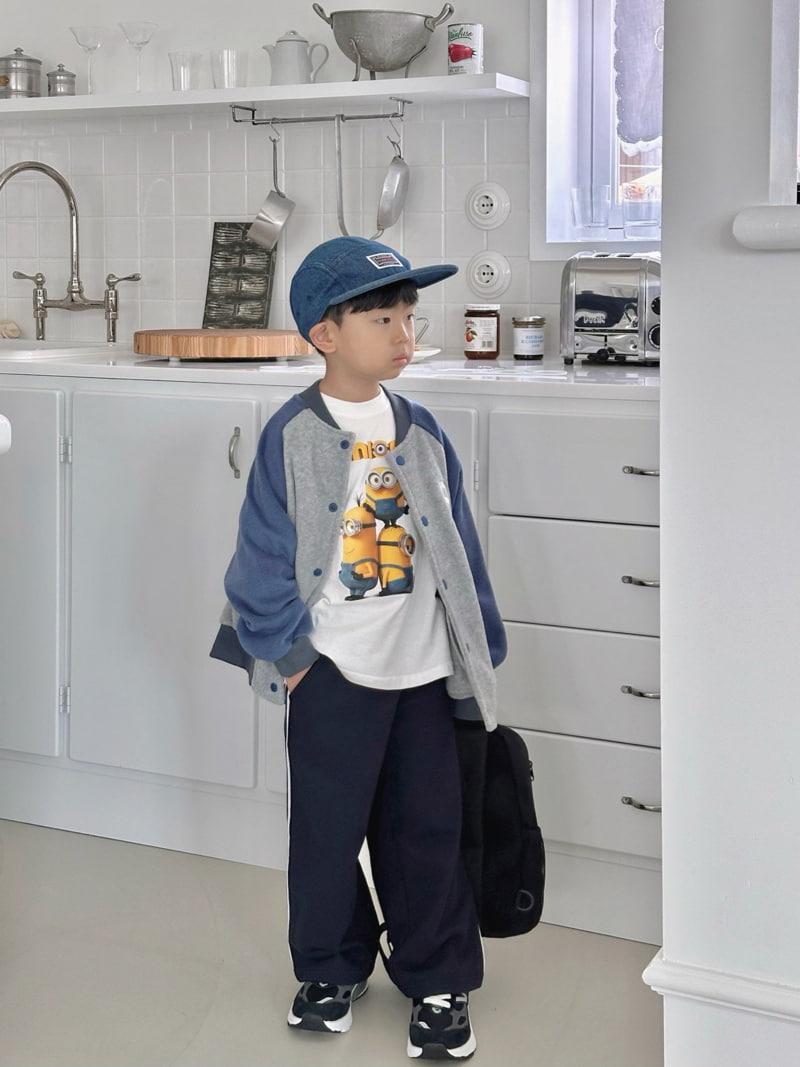 Bailey - Korean Children Fashion - #stylishchildhood - Autumn Cartoon Tee - 7