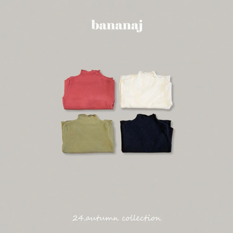 Banana J - Korean Children Fashion - #fashionkids - Dream Turtleneck Tee