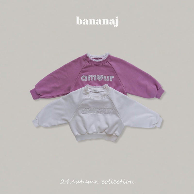 Banana J - Korean Children Fashion - #minifashionista - Amore Sweatshirts