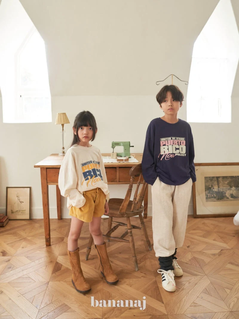 Banana J - Korean Children Fashion - #stylishchildhood - Rico Box Tee - 10