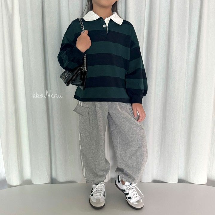 Bbonchu - Korean Children Fashion - #Kfashion4kids - Track Jogger Pants - 3