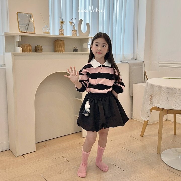 Bbonchu - Korean Children Fashion - #childofig - Rugby Collar Tee - 9