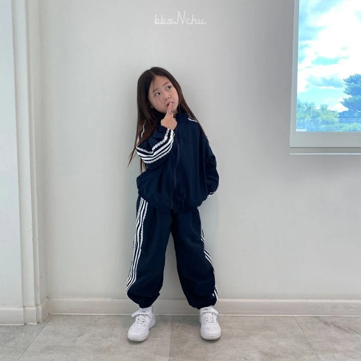 Bbonchu - Korean Children Fashion - #childofig - Heart Line Pants - 6