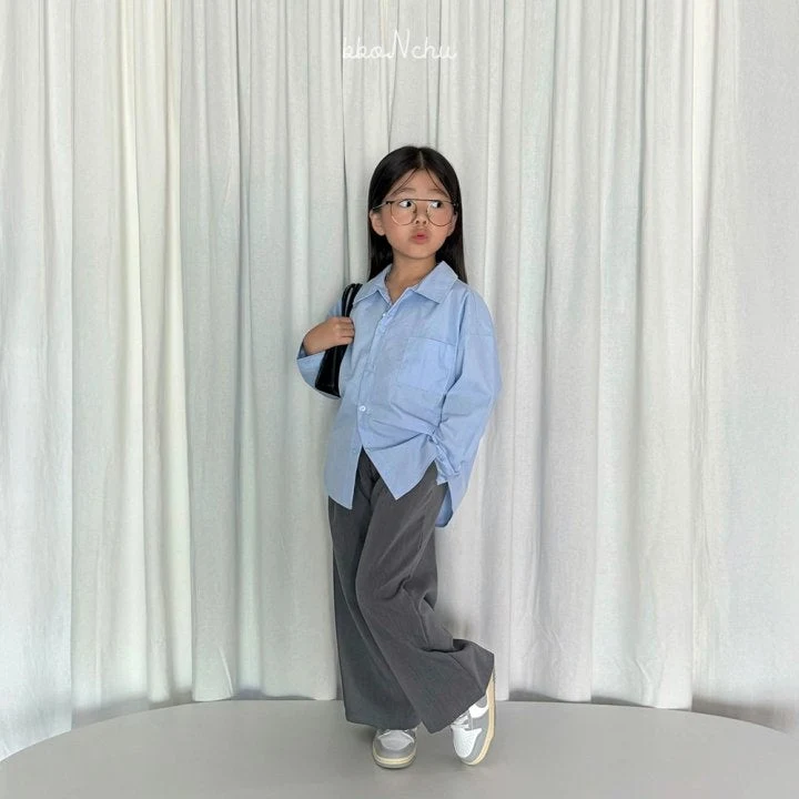 Bbonchu - Korean Children Fashion - #childofig - Two Tuck Slacks - 10