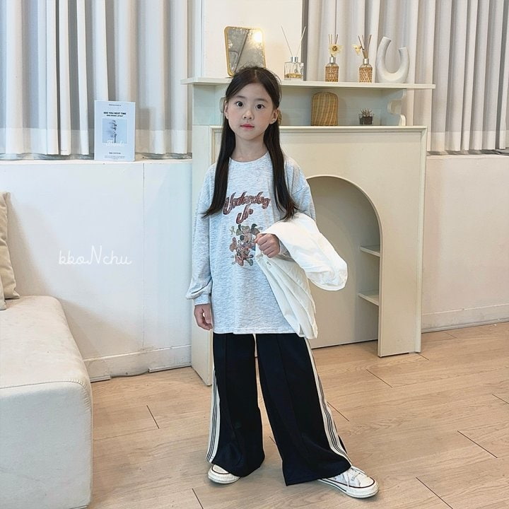 Bbonchu - Korean Children Fashion - #designkidswear - Dog Long Tee - 12